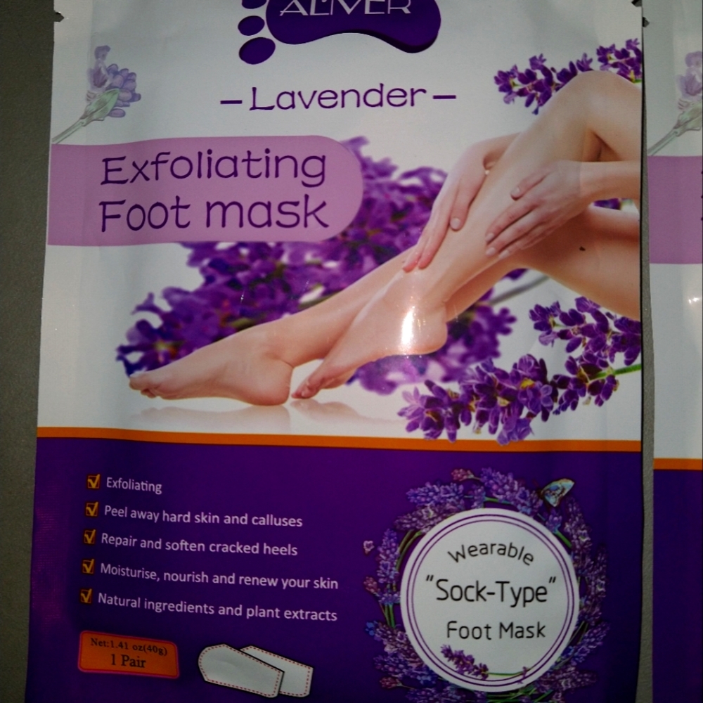 2pks dead skin peel foot soak socks.